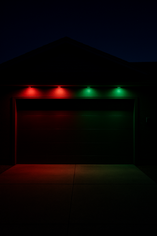 WLED Garage Gate Fun with Home Assistant